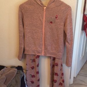 A jacket and pants set